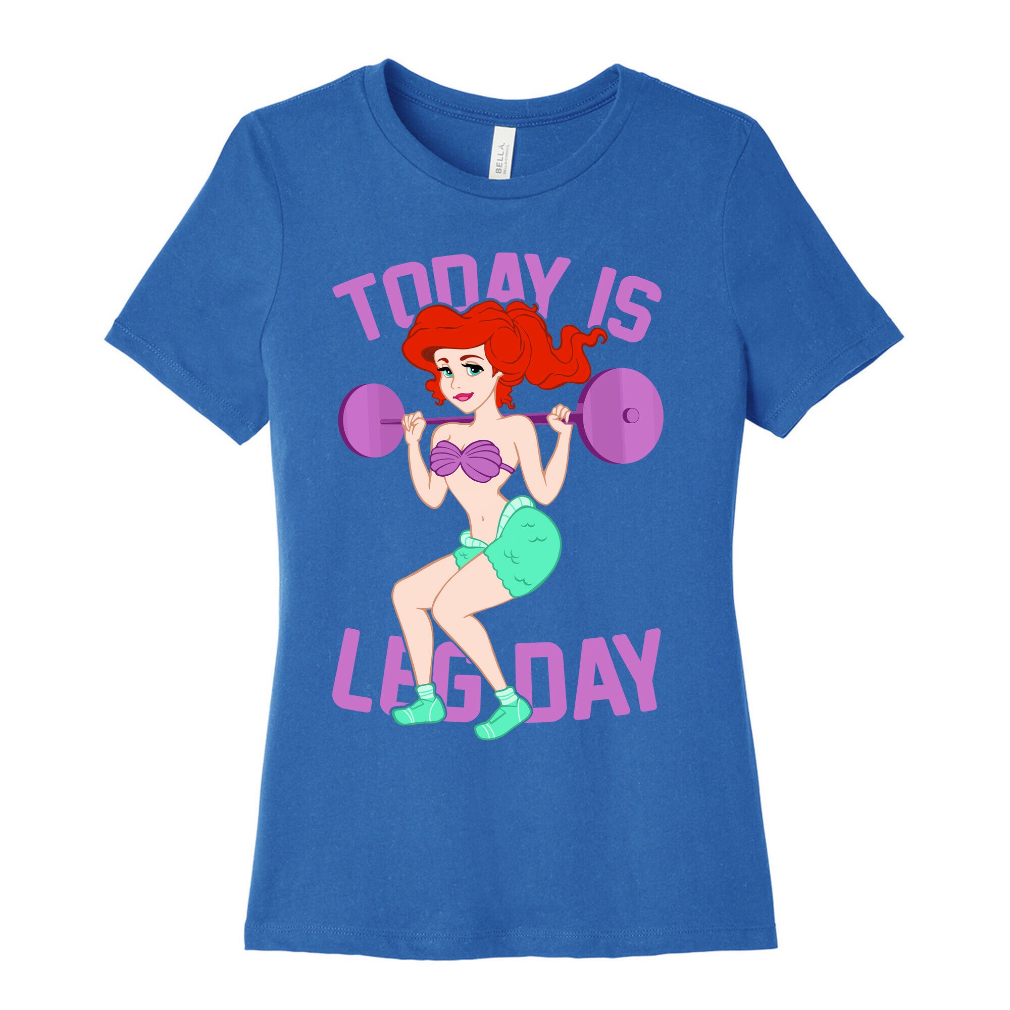 Today Is Leg Day Women's Cotton Tee